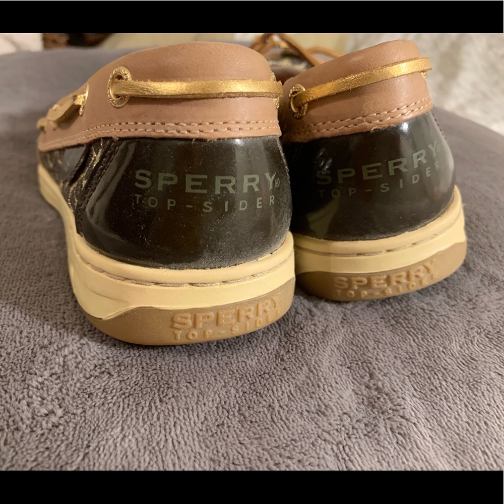| Leopard Glitter Sperry | - Picture 1 of 4